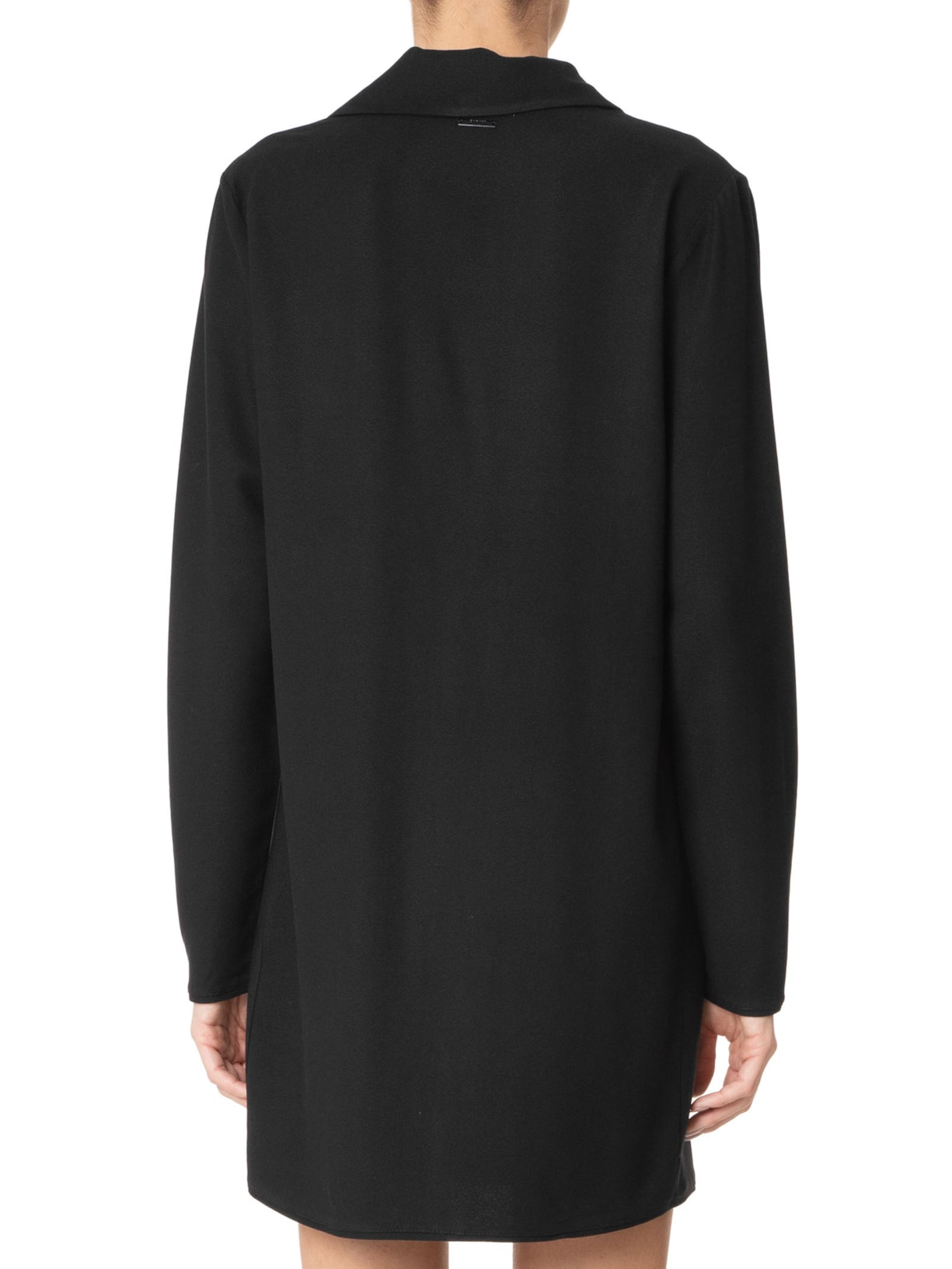 Vestido Lapelas Preto Forum