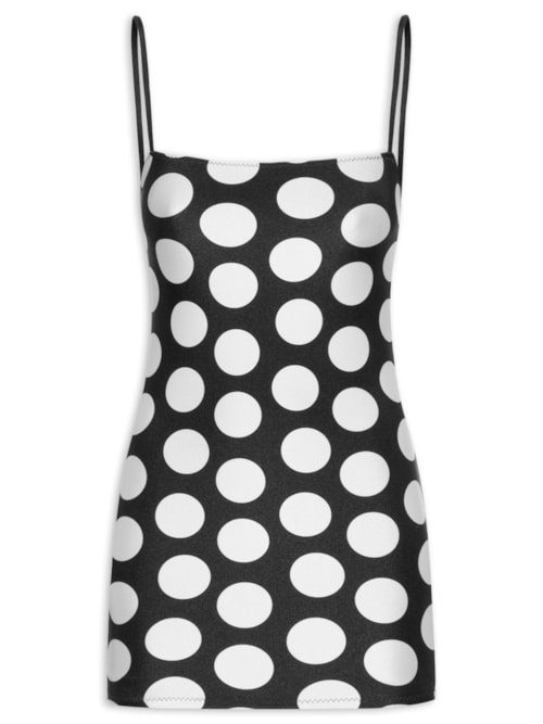 Vestido Lara Poá - Preto