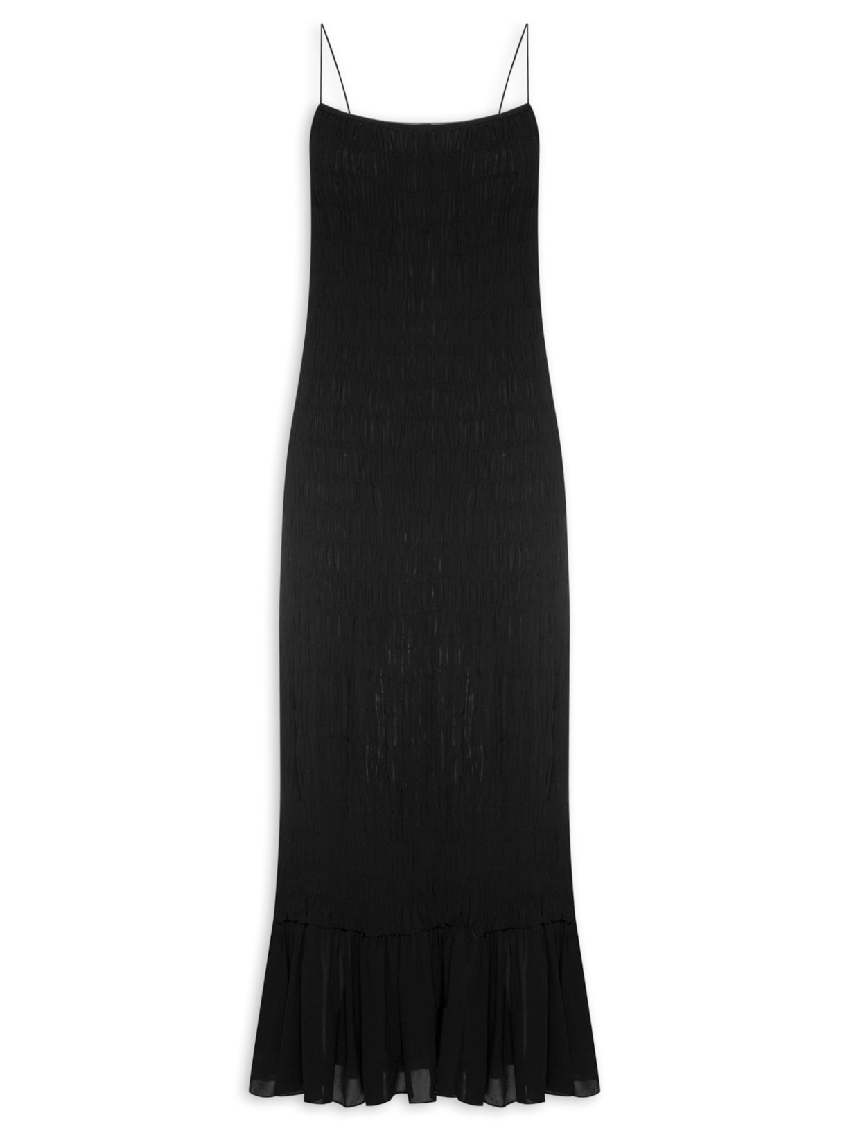 Vestido Lastex Lud - Preto