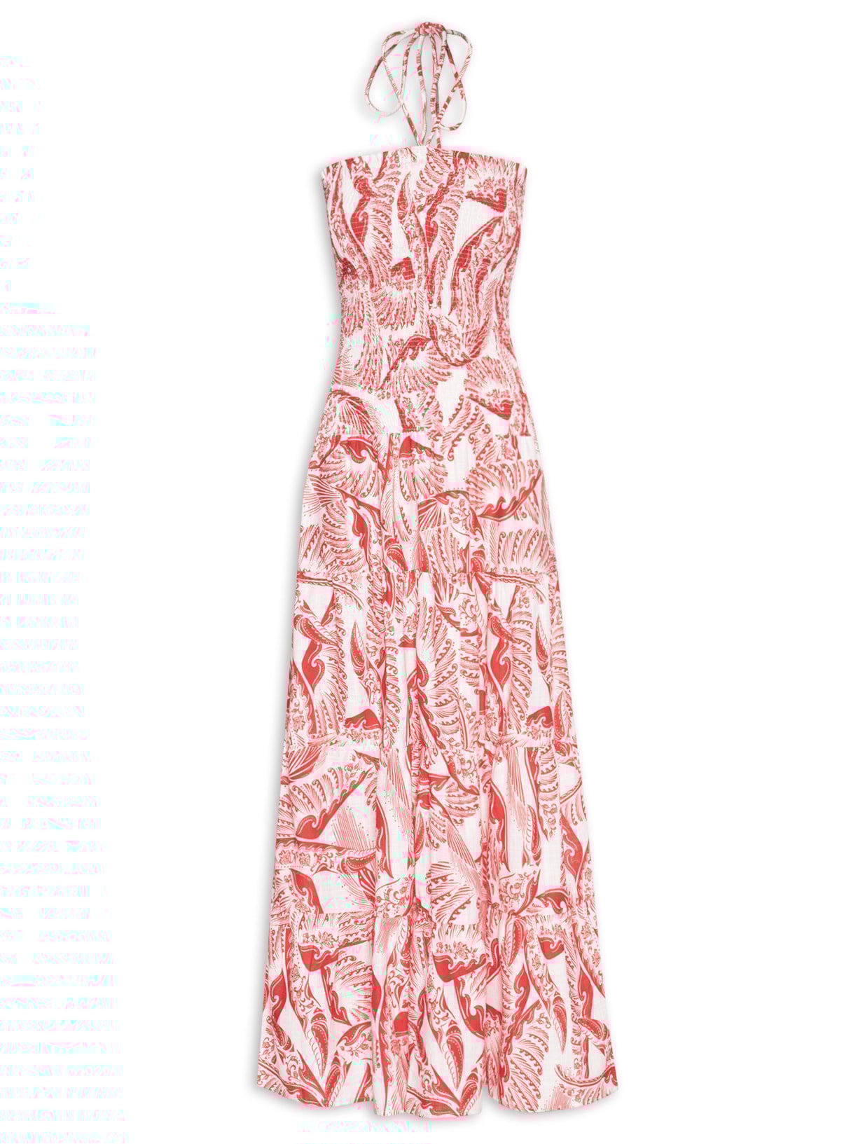 Vestido Lastex Magia De Tucano - Vermelho