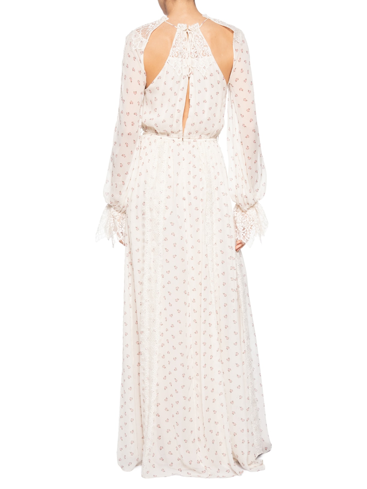 Vestido Laura Estampado Branco Iorane