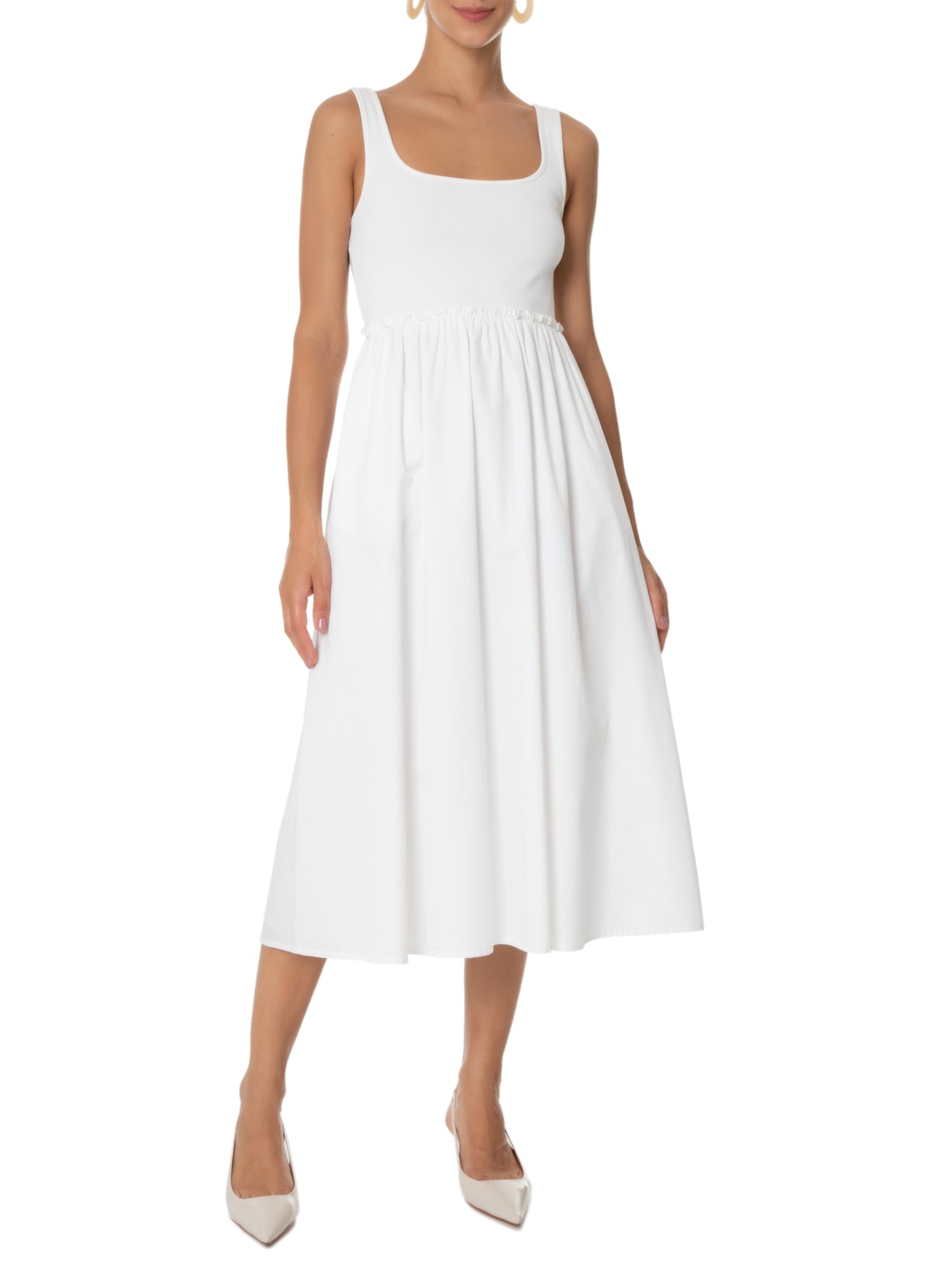 Vestido Leila Branco Iorane