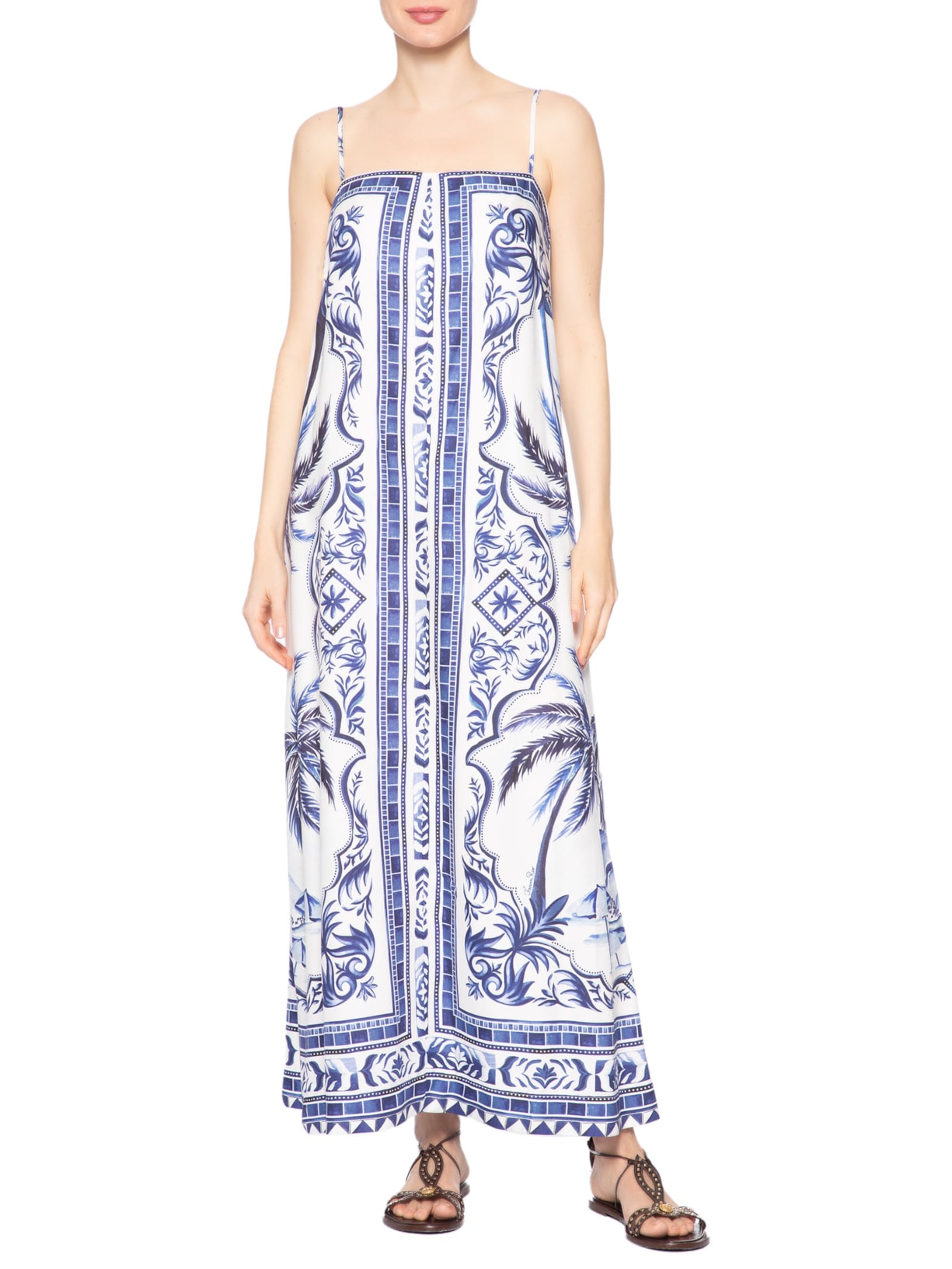 Vestido Lenço Cidade Maravilha Branco Farm