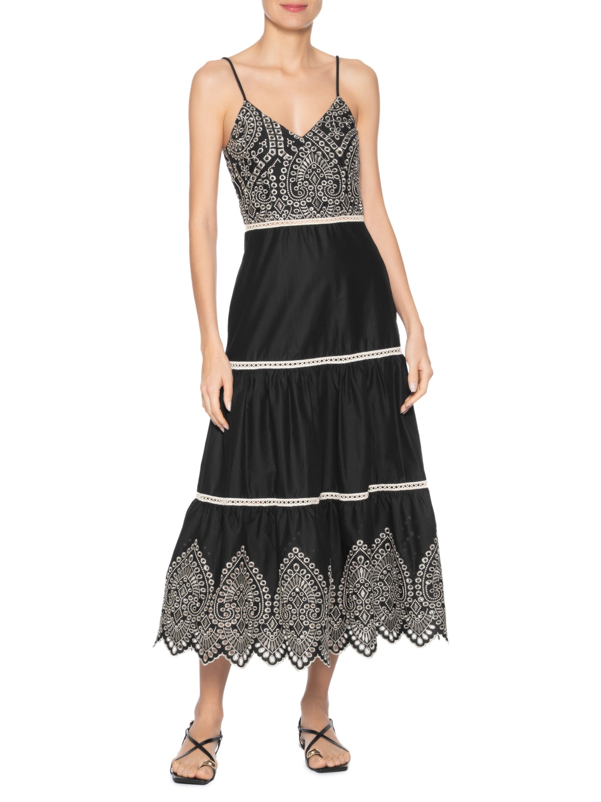 Vestido Leona Localizada Preto Le Lis