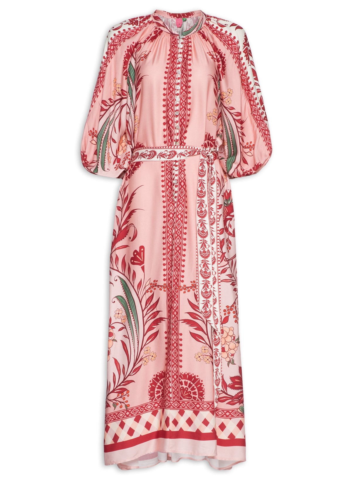 Vestido Leveza Romântica - Rosa