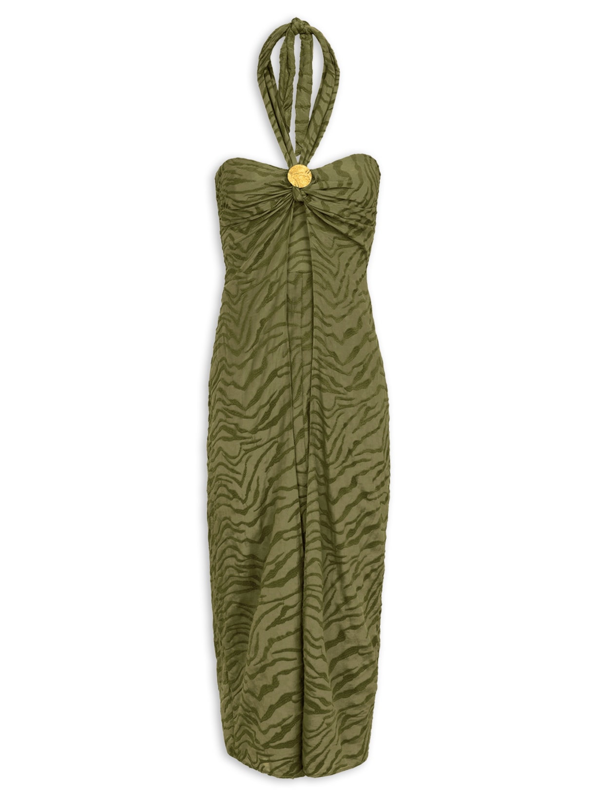 Vestido Lg Marilyn Det Verde Vix