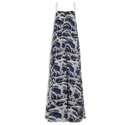 Vestido Line Mush - Azul