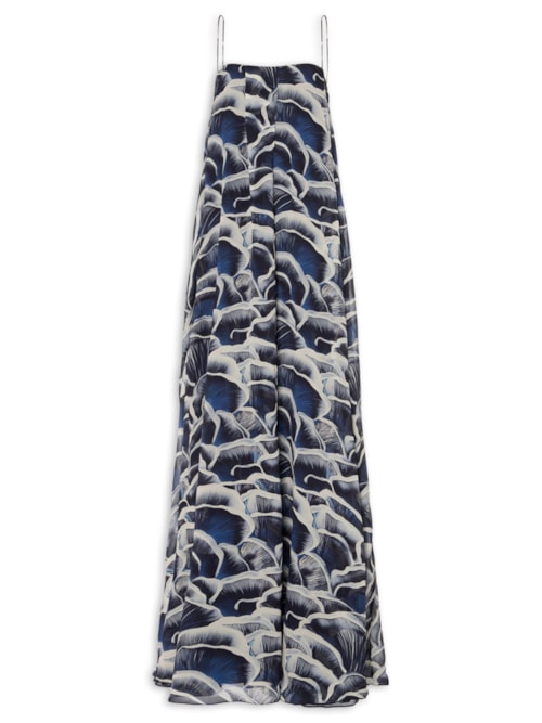 Vestido Line Mush - Azul