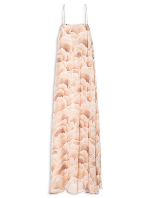 Vestido Line Mush - Marrom