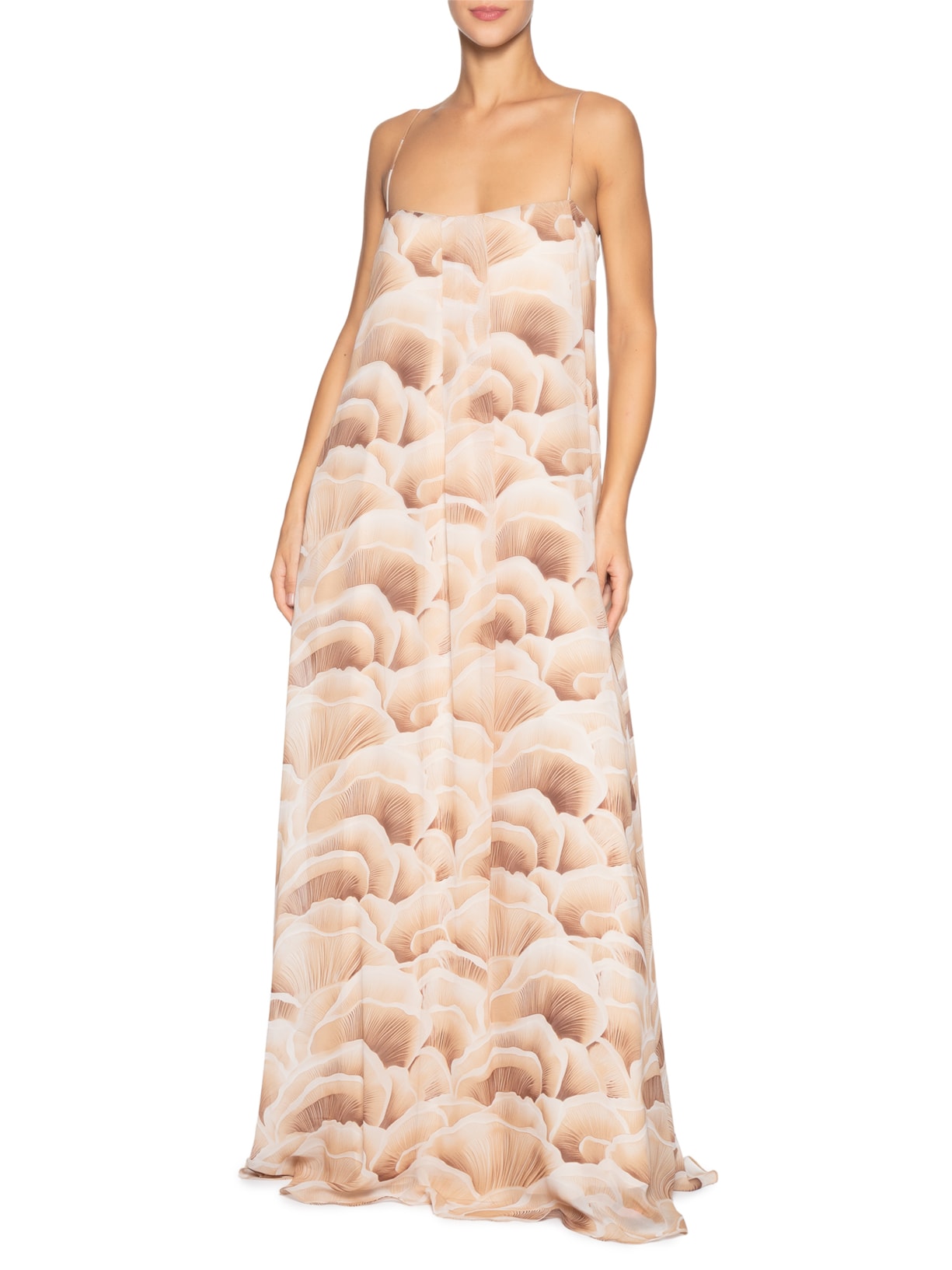 Vestido Line Mush Marrom Niini