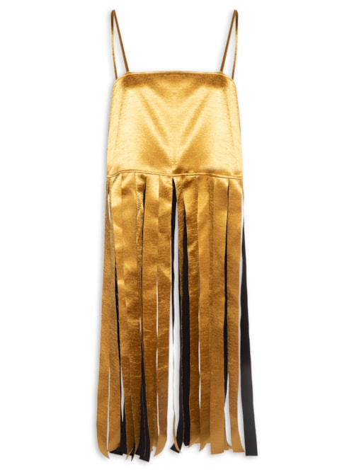 Vestido Lines - Dourado