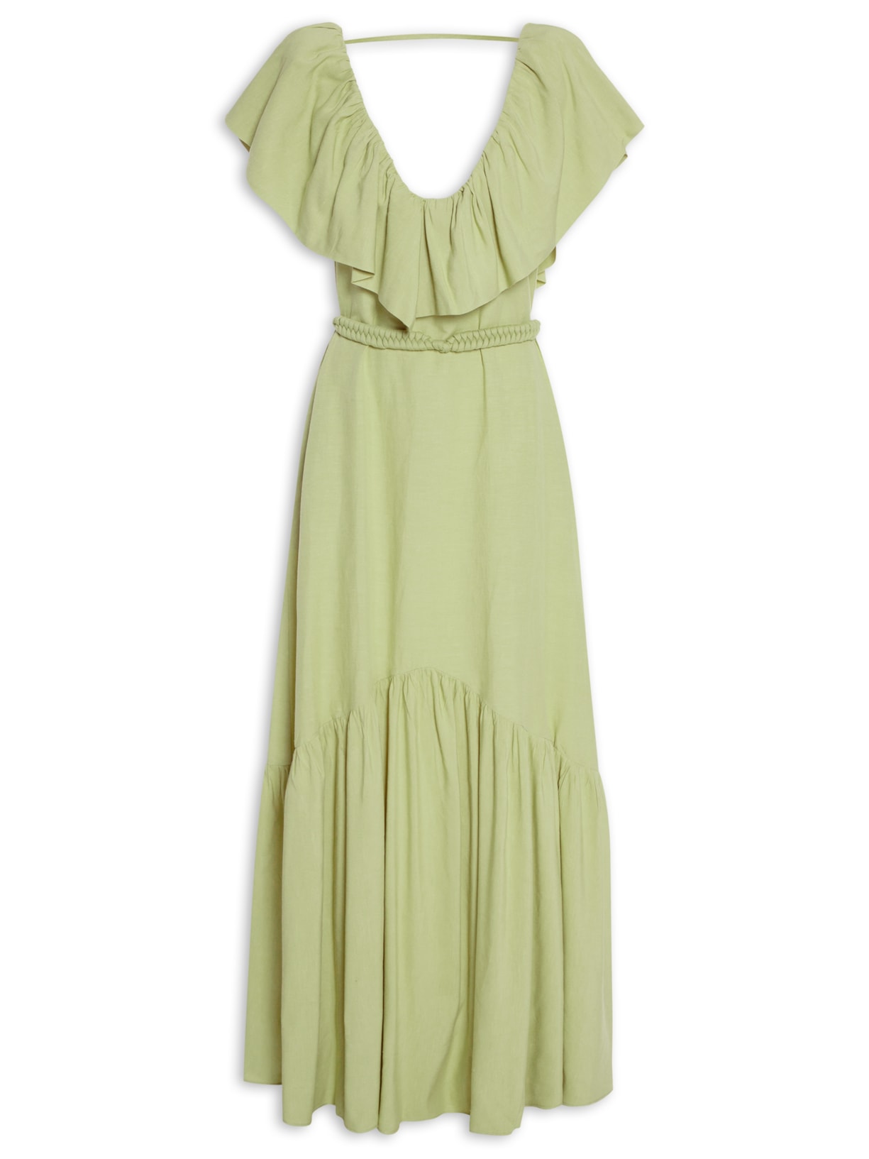 Vestido Linho Cecília - Verde