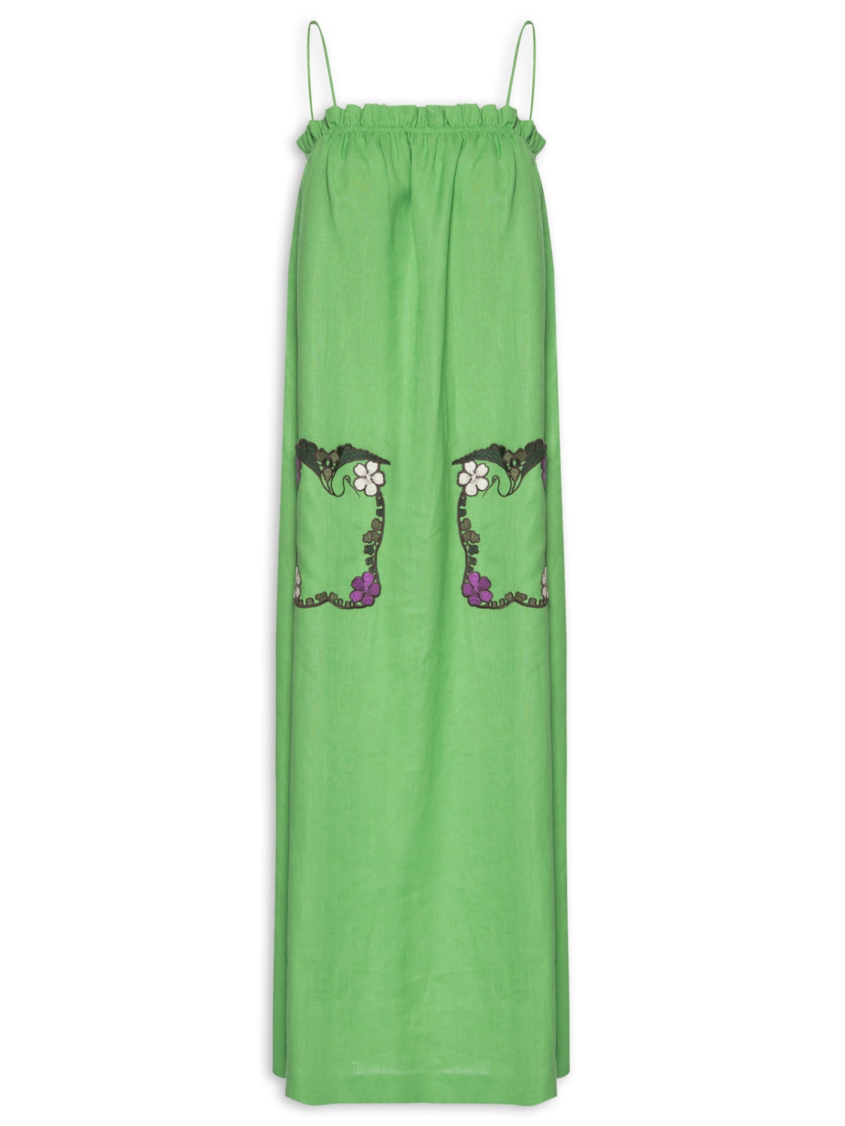 Vestido Linho Classic - Verde