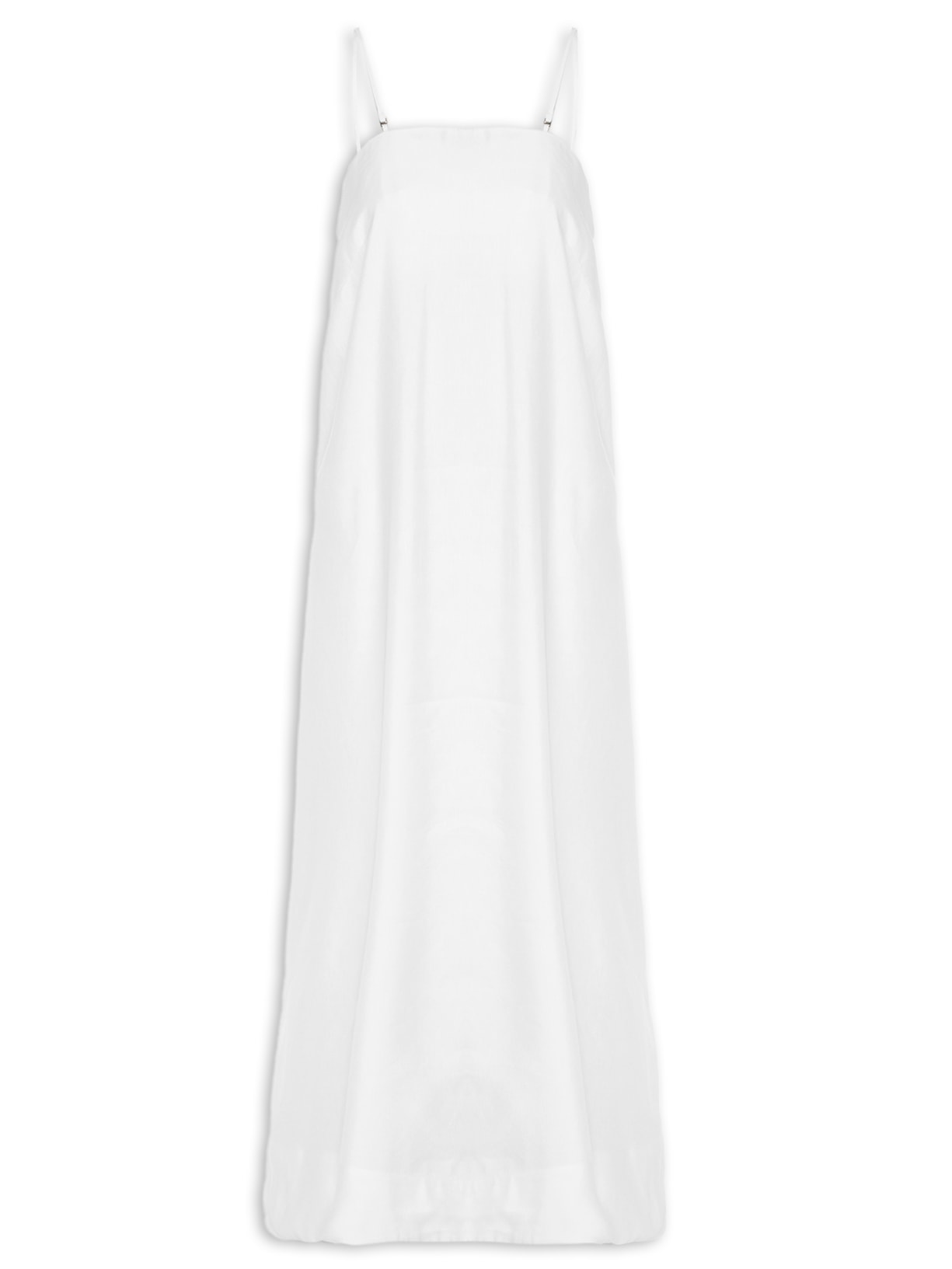 Vestido Linho Longo - Branco