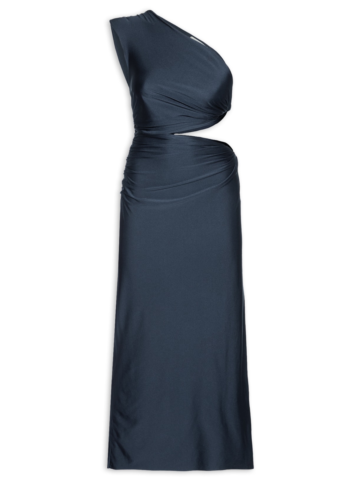 Vestido Liso Azul Cia Marítima