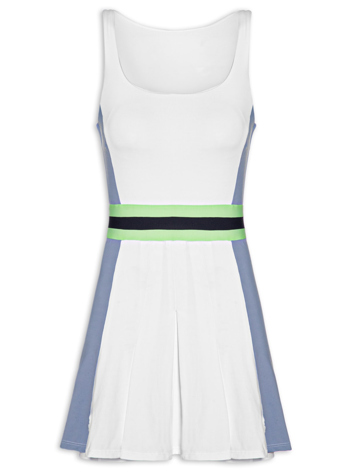 Vestido Liso - Branco