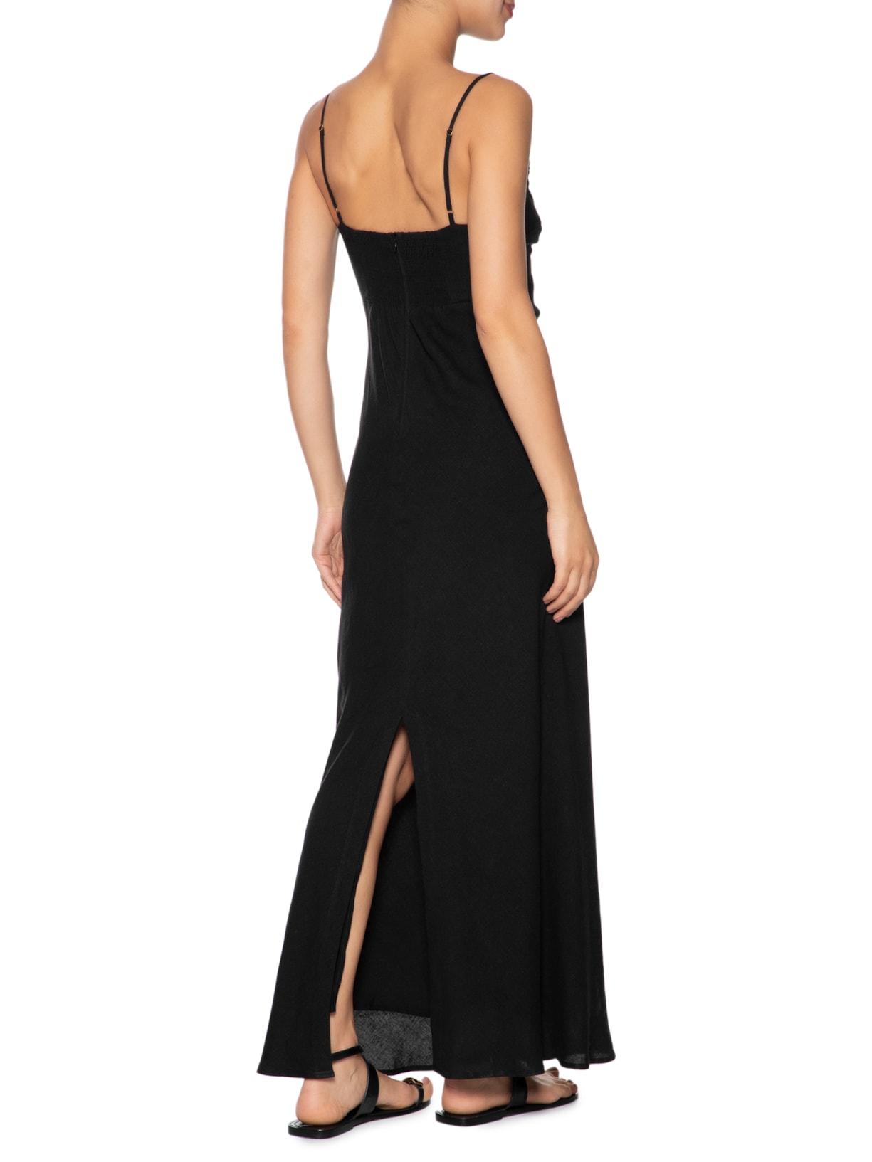 Vestido Liso Preto Cia Marítima