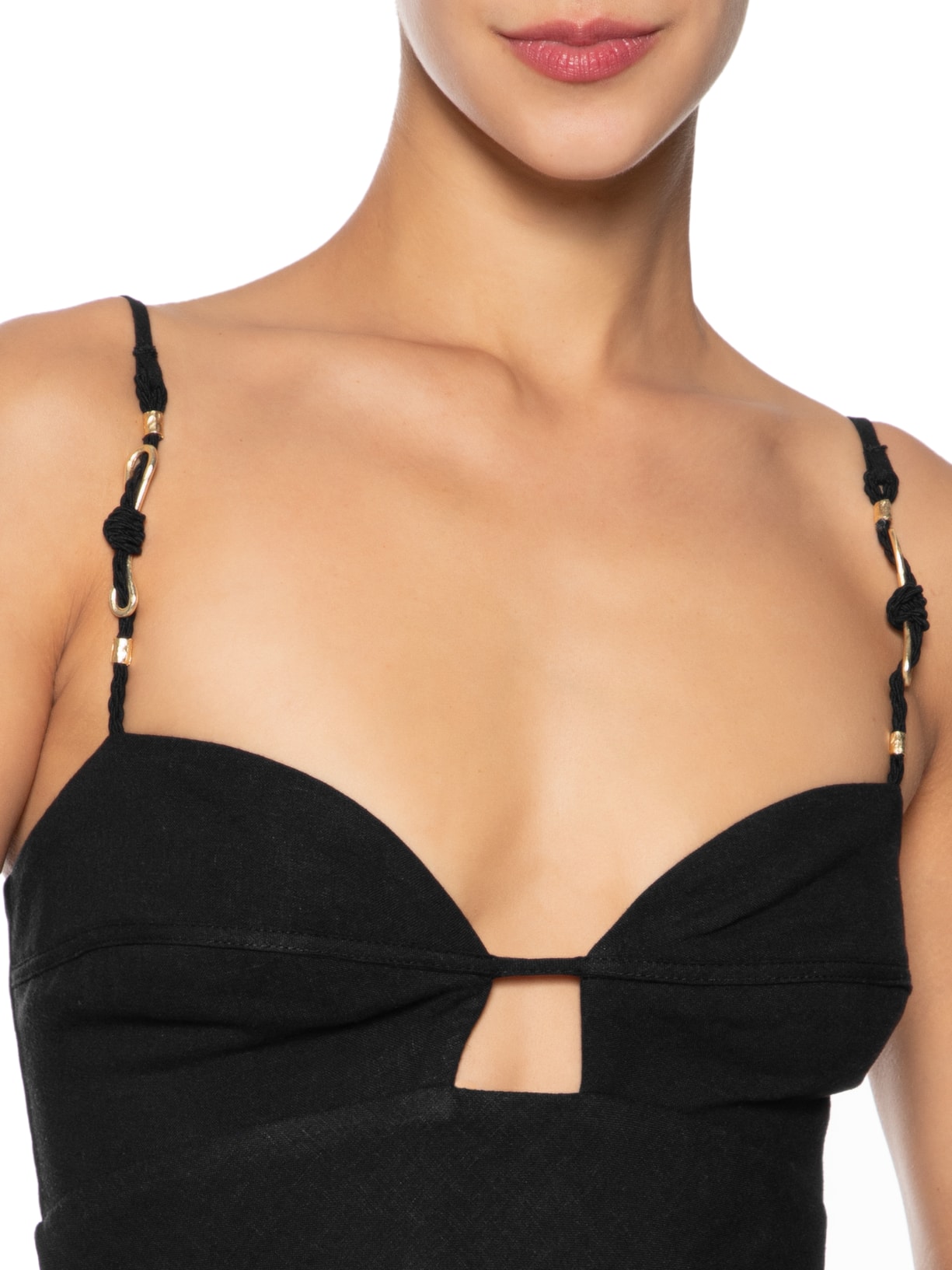 Vestido Liso Preto Cia Marítima