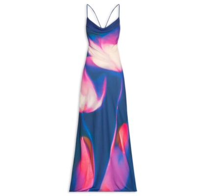 Vestido Lola Tulipa - Azul