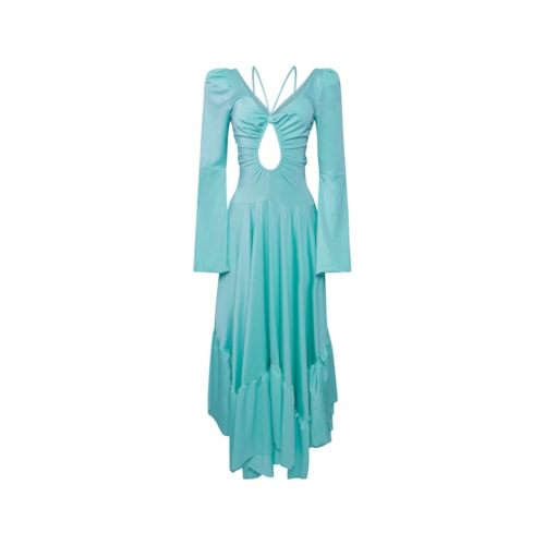 Vestido Longo Água Fresca - Verde
