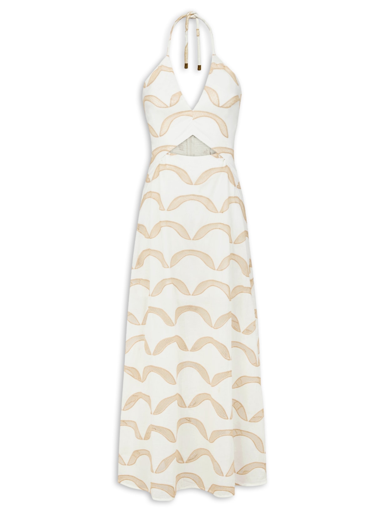 Vestido Longo Aila - Branco