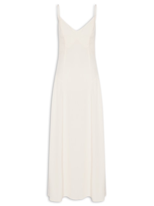 Vestido Longo Alcinha - Off White