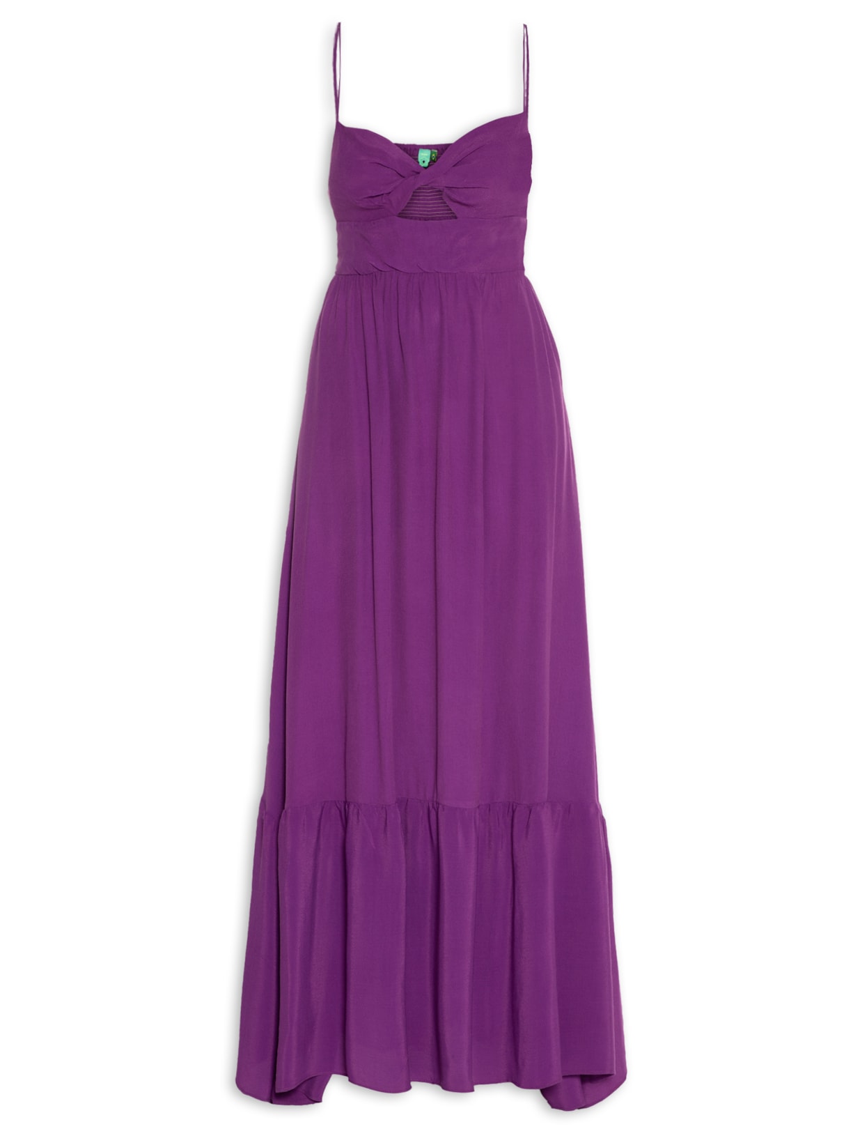 Vestido Longo Alcinhas - Roxo