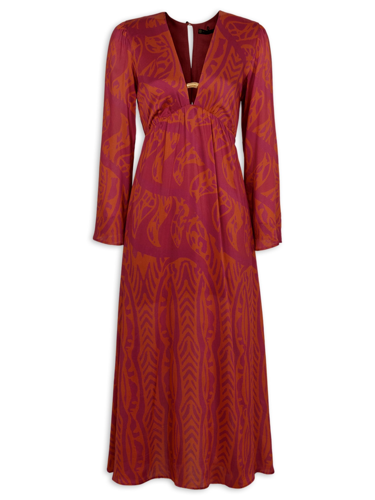 Vestido Longo Amerie - Rosa