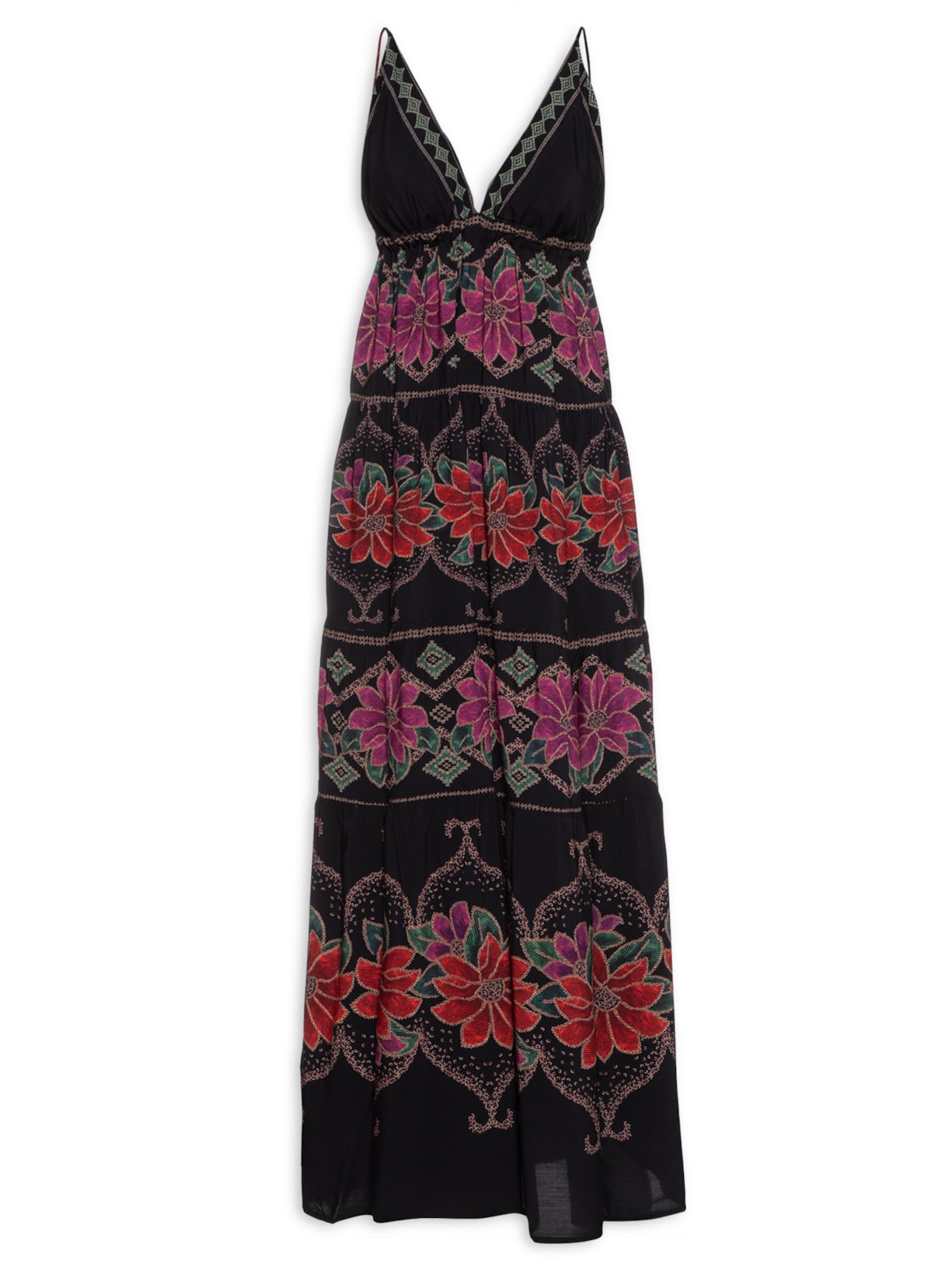 Vestido Longo Amsterdam - Preto