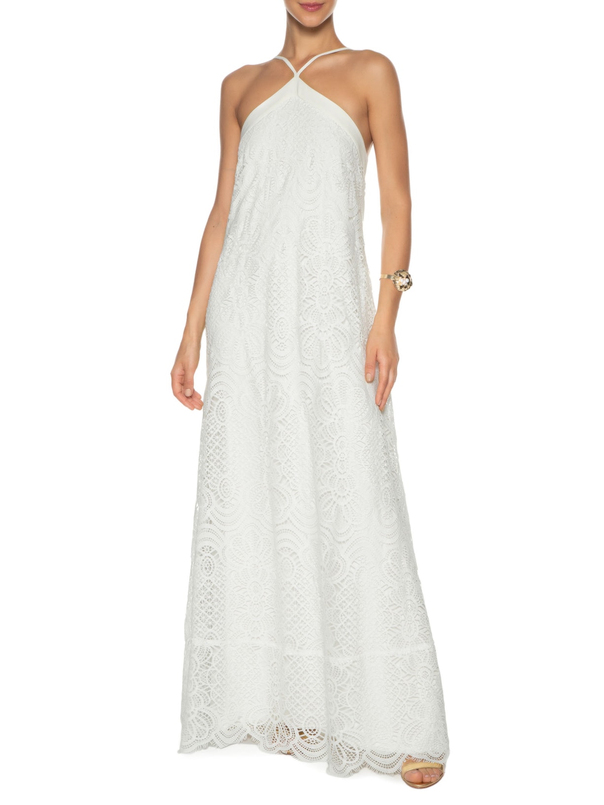Vestido Longo Antonella Branco Fabulous Agilitá