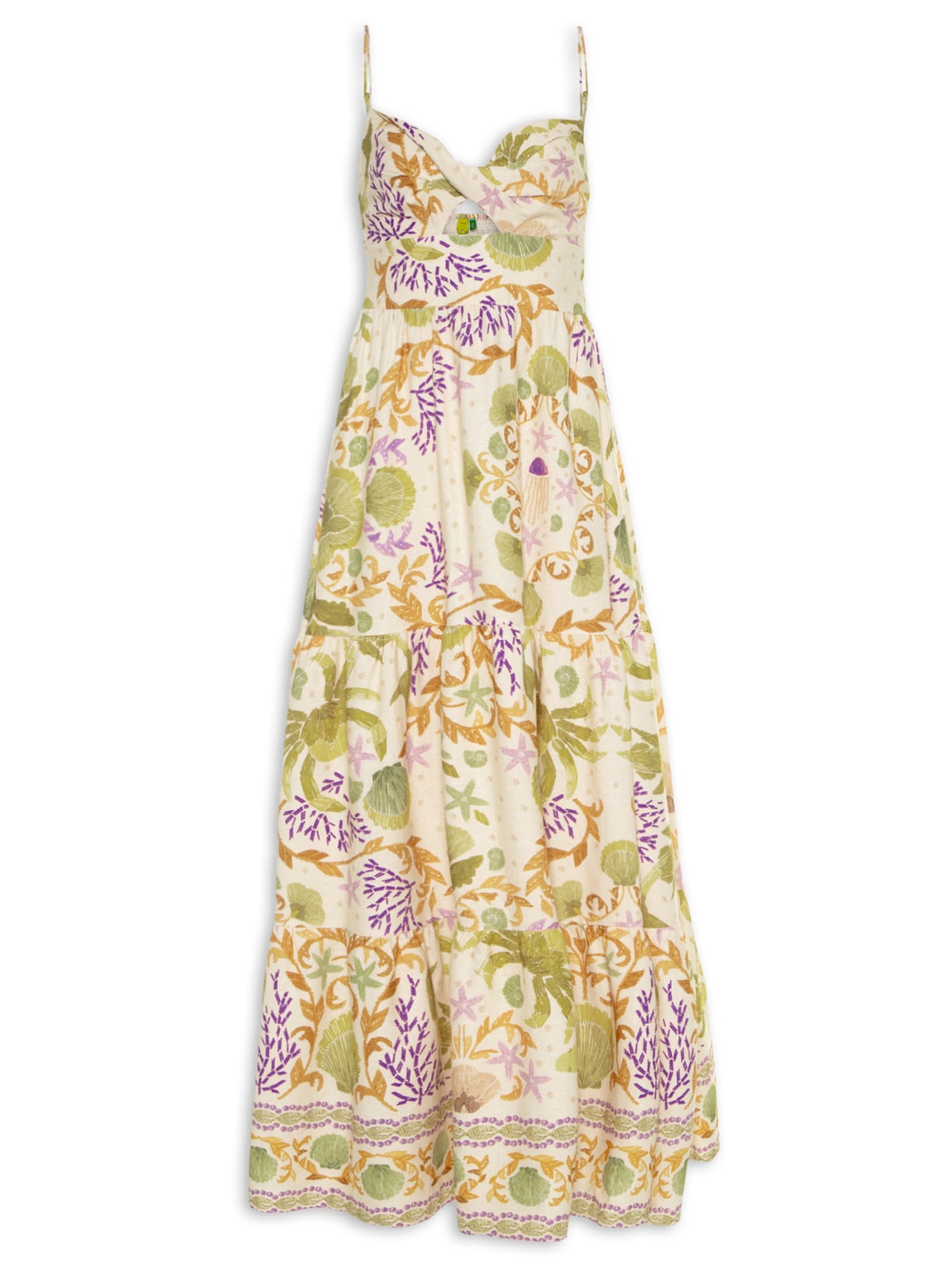 Vestido Longo Ataiala - Bege