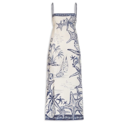 Vestido Longo Aventureiro - Branco