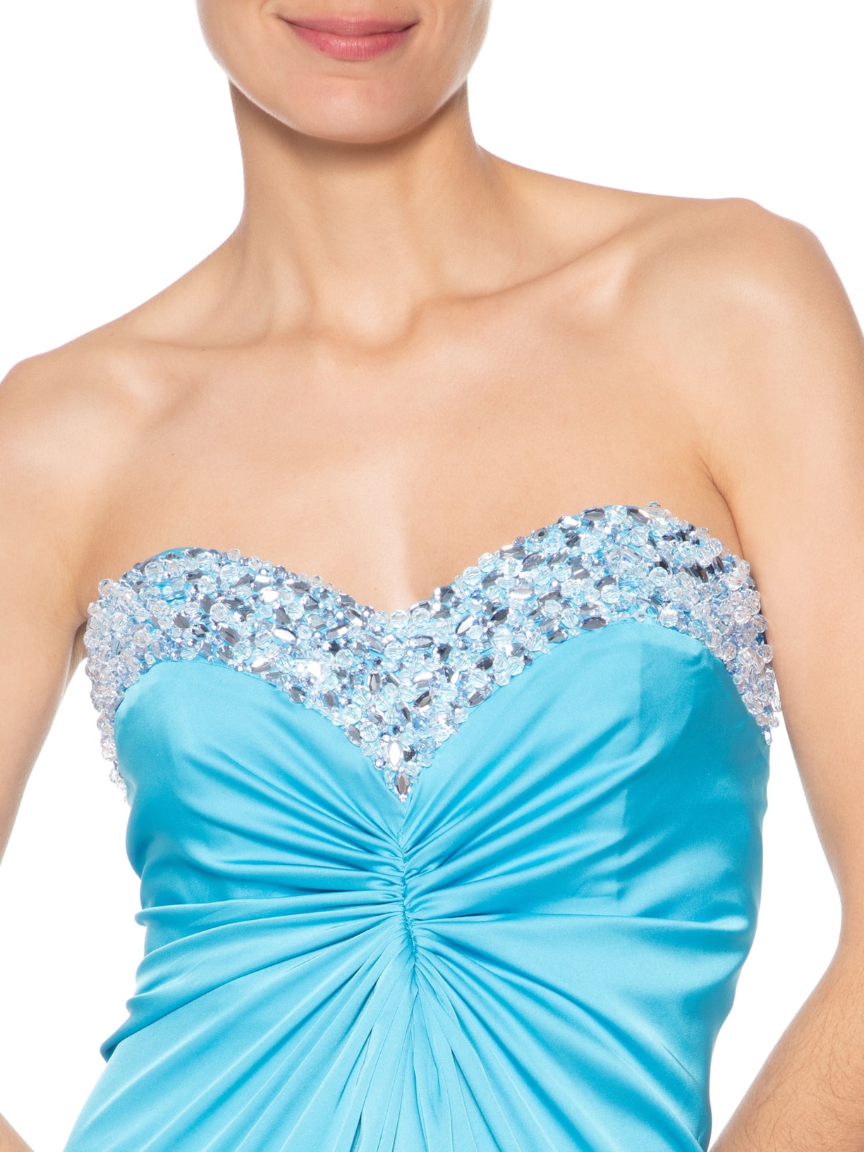 Vestido Longo Azul Pat Bo