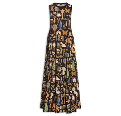 Vestido Longo Bibelô - Preto