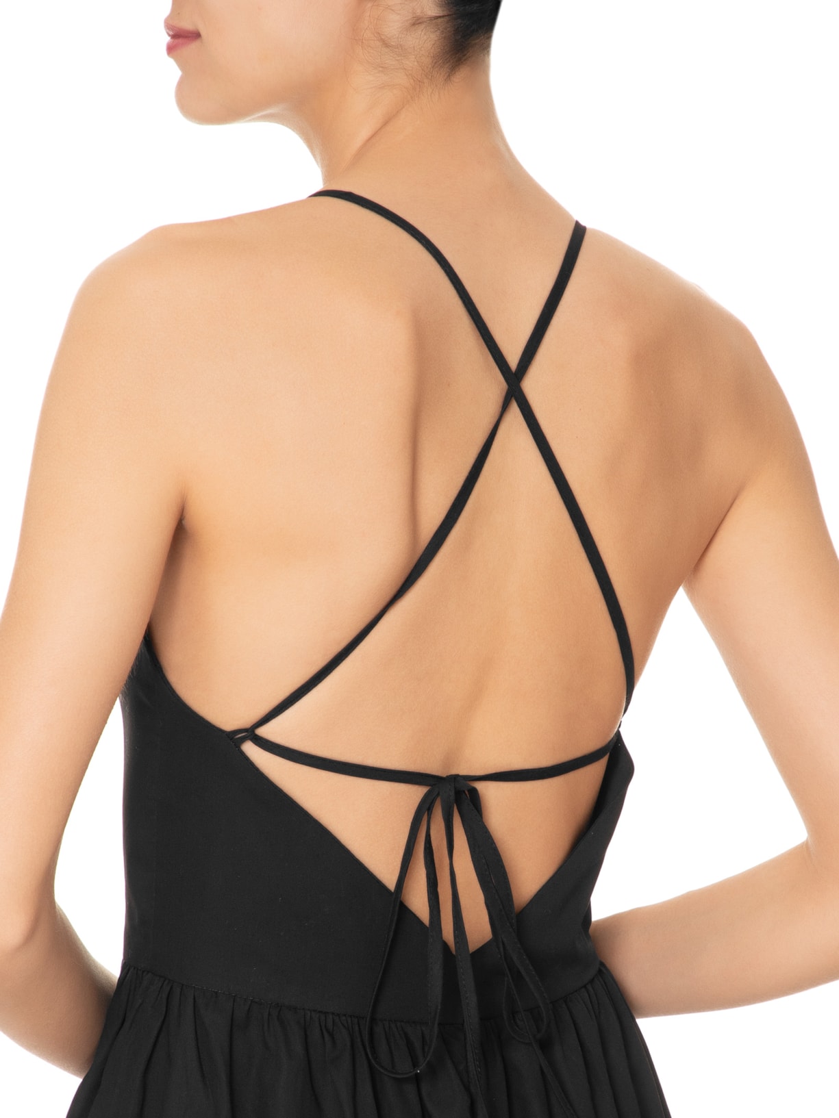 Vestido Longo Bicolor Preto Dress To