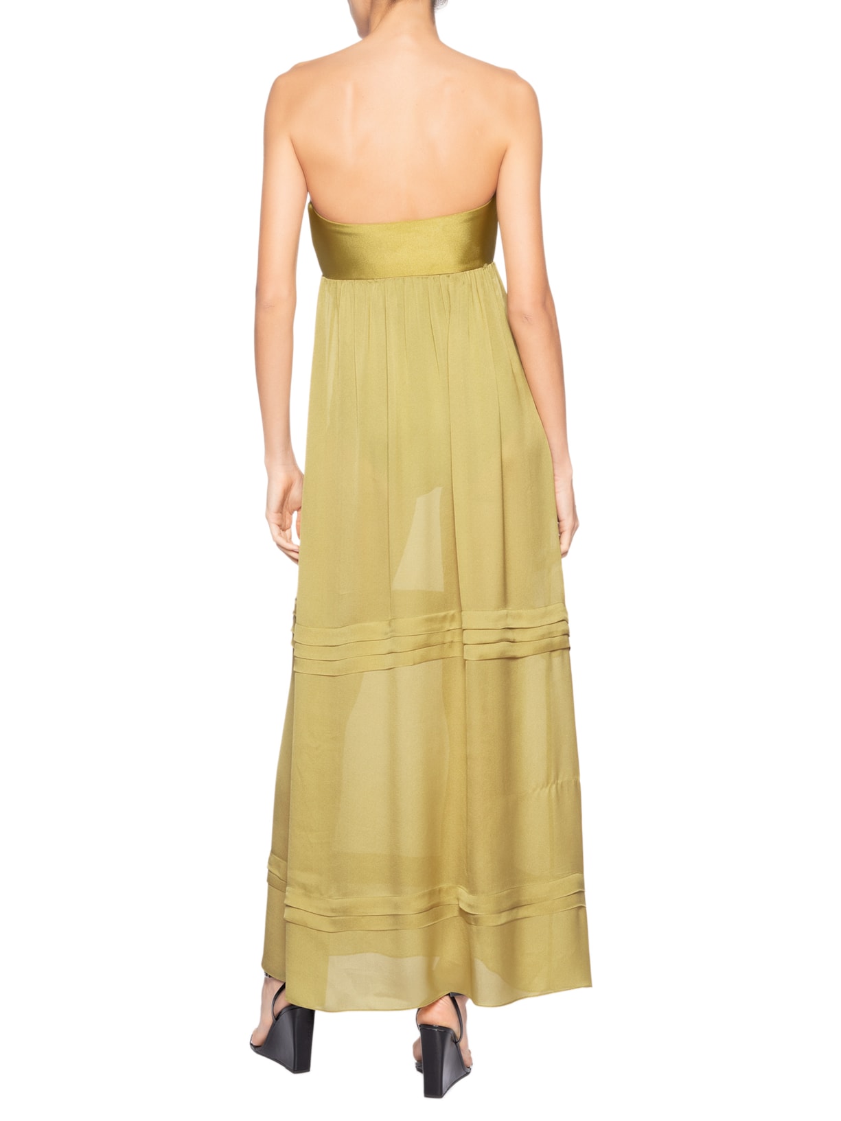 Vestido Longo Body Suit Verde Adriana Degreas