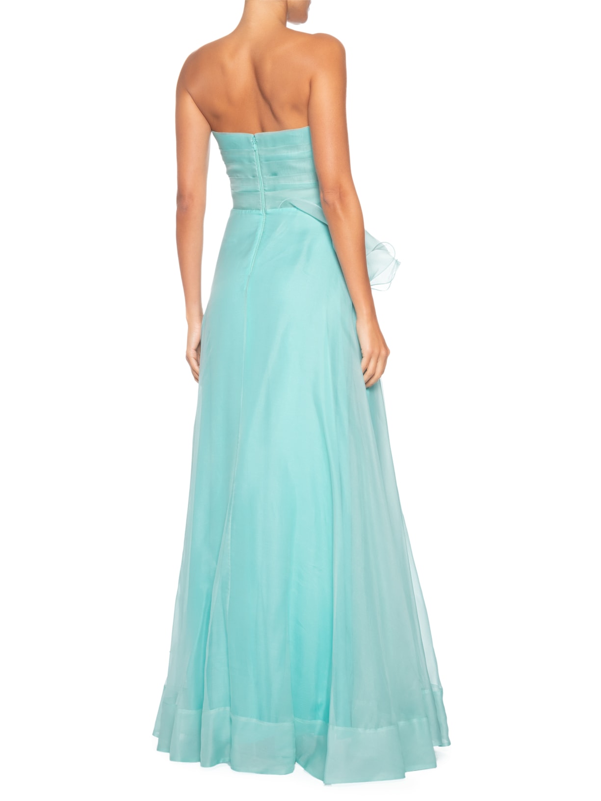 Vestido Longo Bruna Babado Azul Fabulous Agilitá