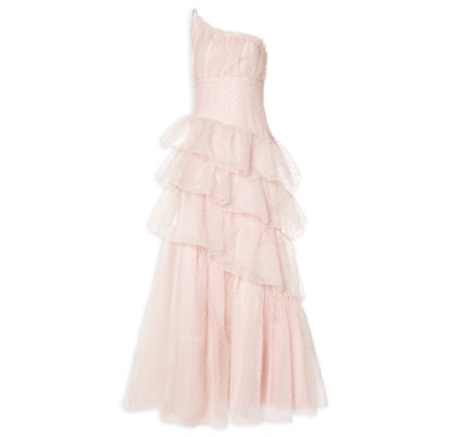 Vestido Longo Cameron Babados - Rosa