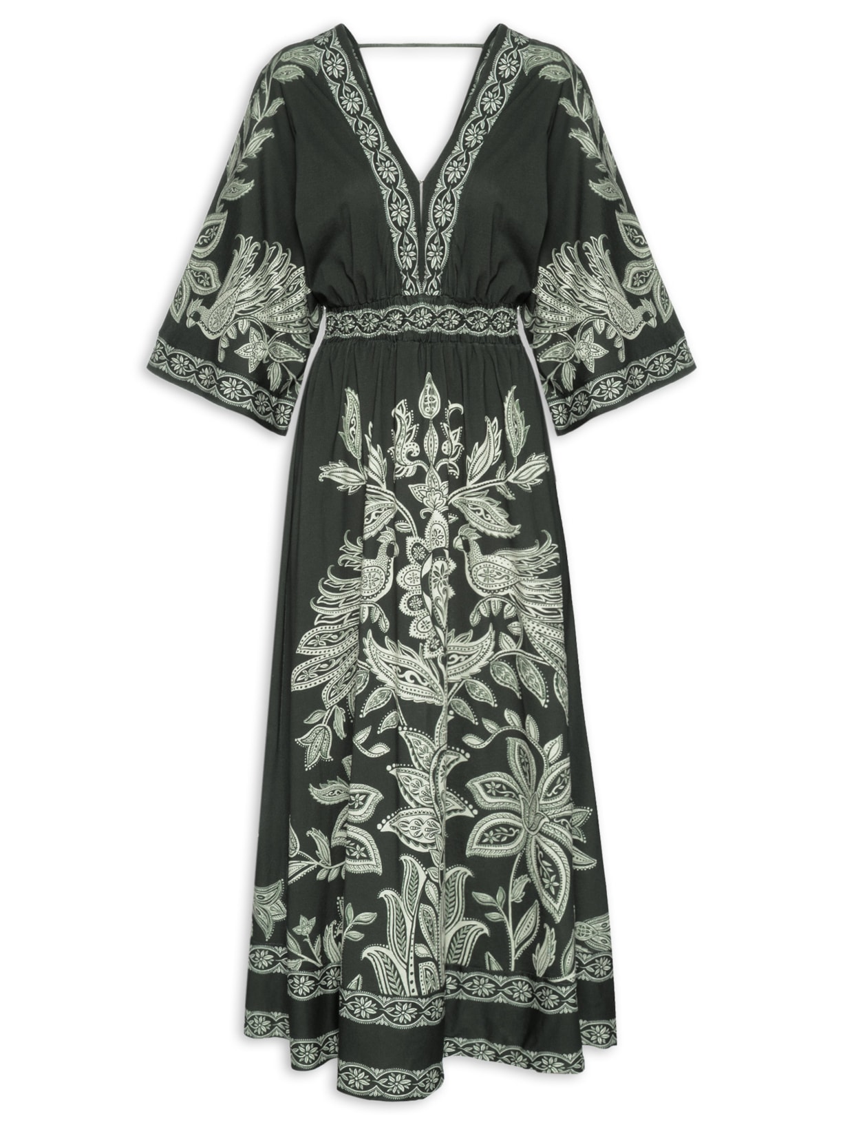 Vestido Longo Céu De Arara - Verde