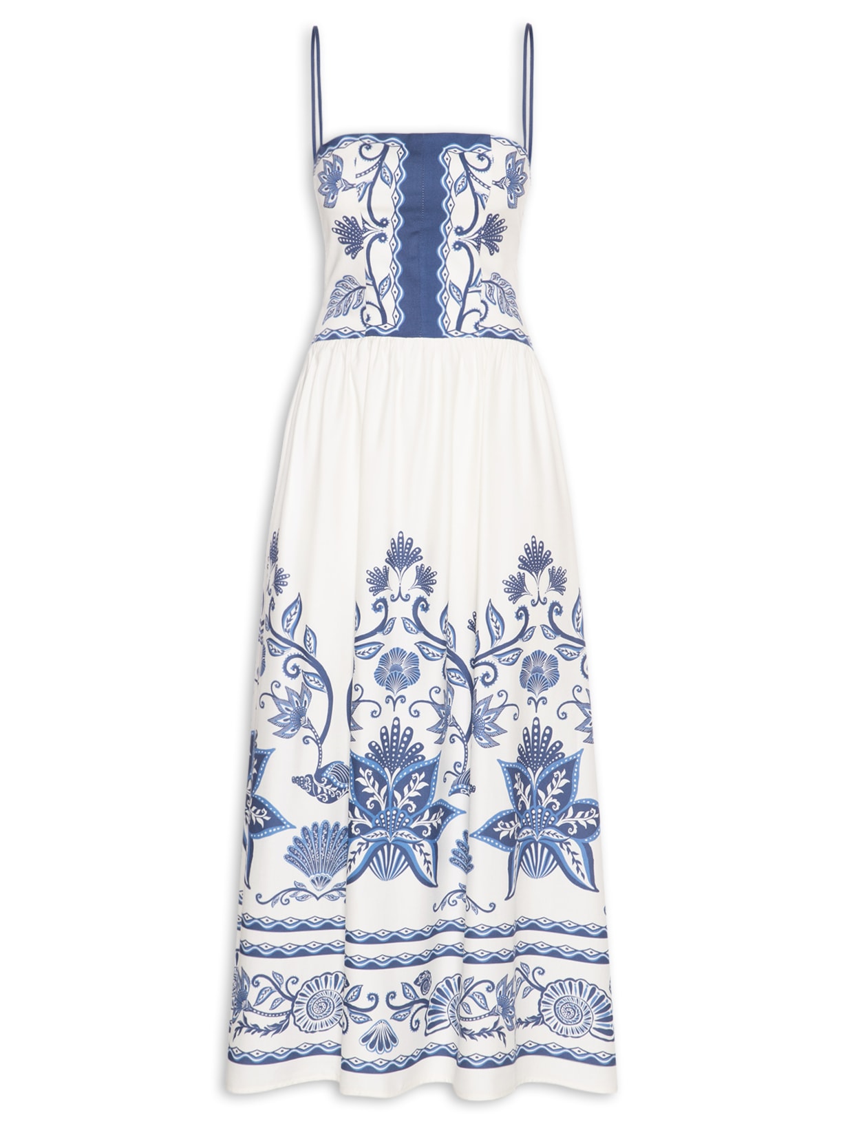Vestido Longo Ciana – Branco Farm