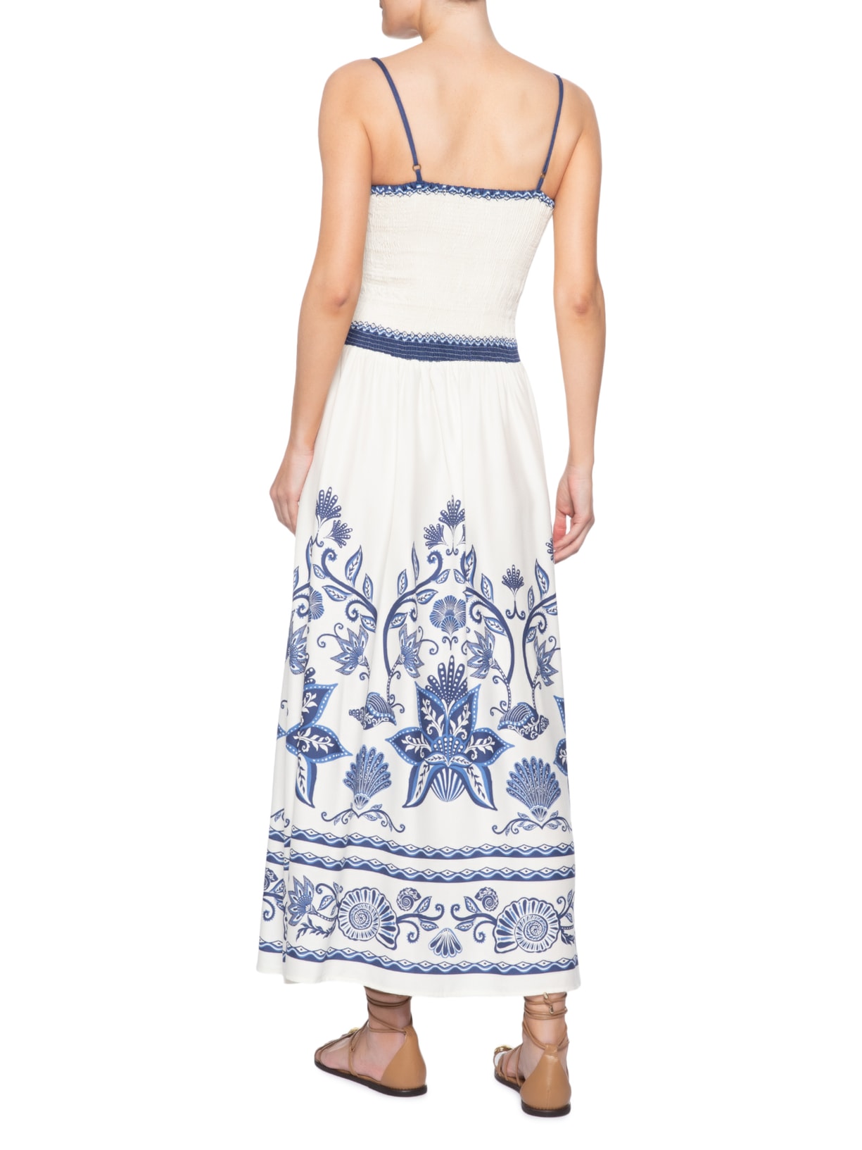 Vestido Longo Ciana – Branco Farm