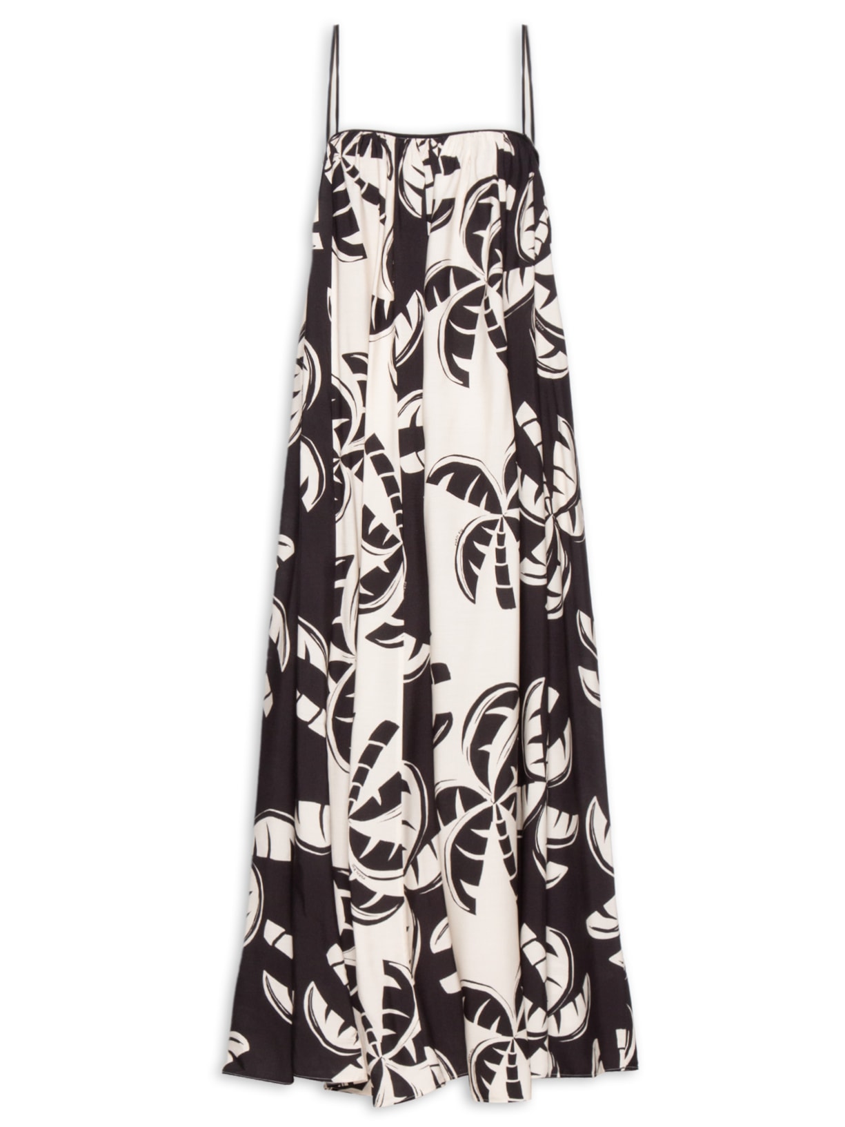 Vestido Longo Coqueirada - Preto