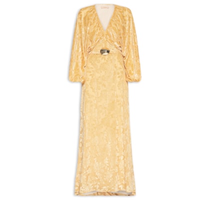 Vestido Longo Dafne - Amarelo