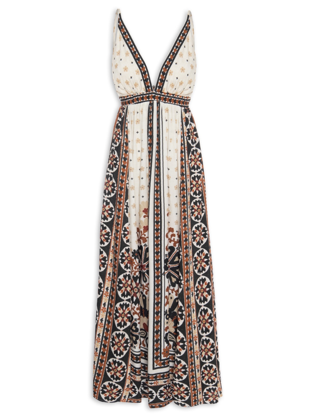 Vestido Longo Doralice - Bege