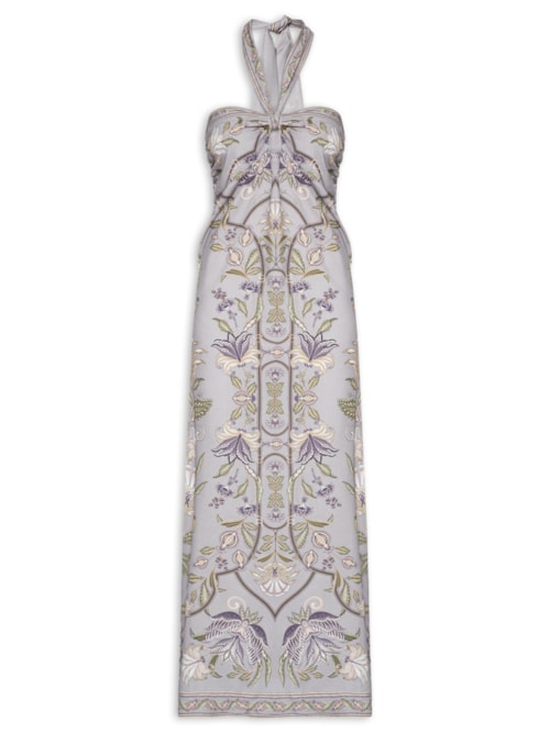 Vestido Longo Flor do Deserto – Roxo