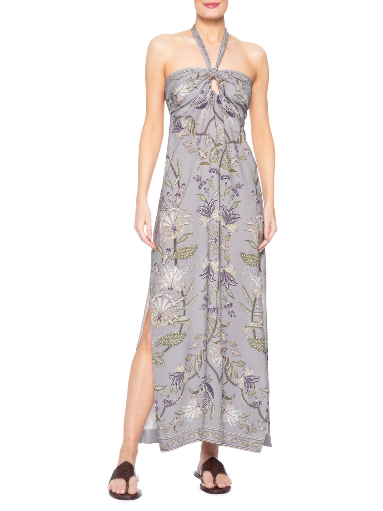 Vestido Longo Flor do Deserto – Roxo Farm