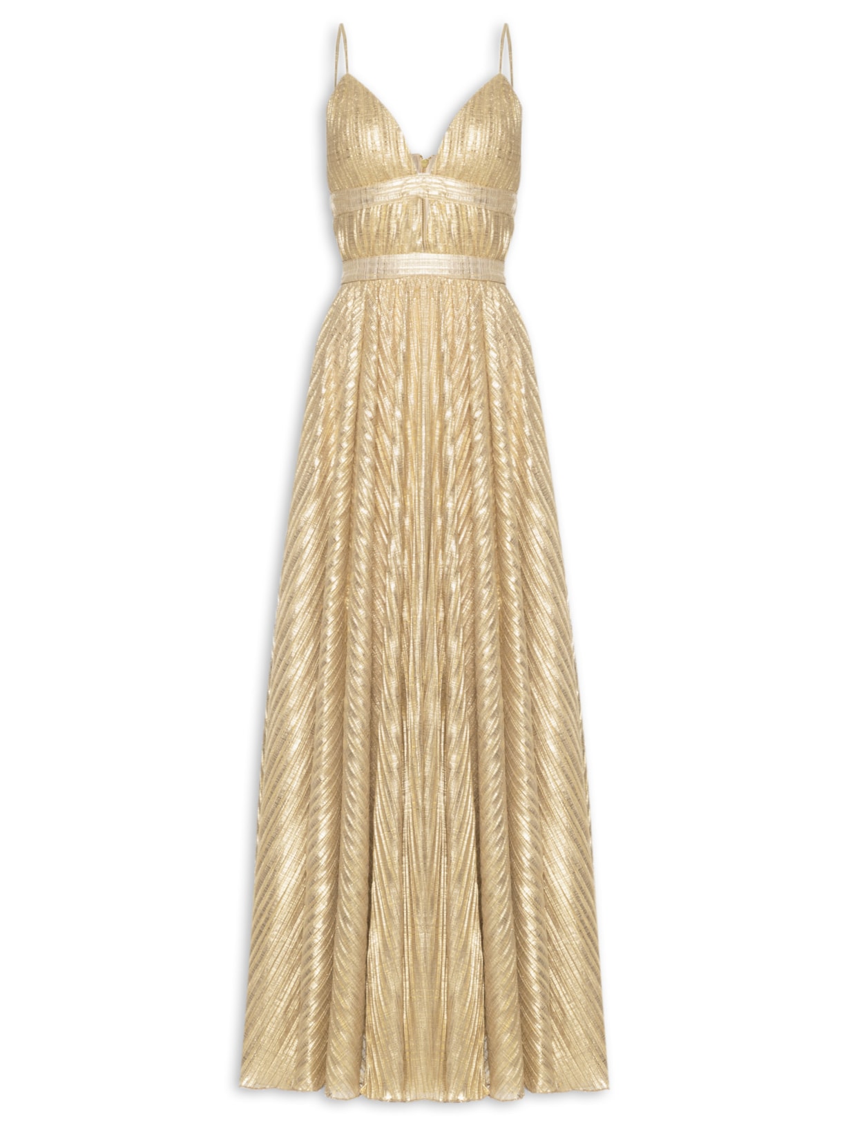 Vestido Longo Francesca - Dourado