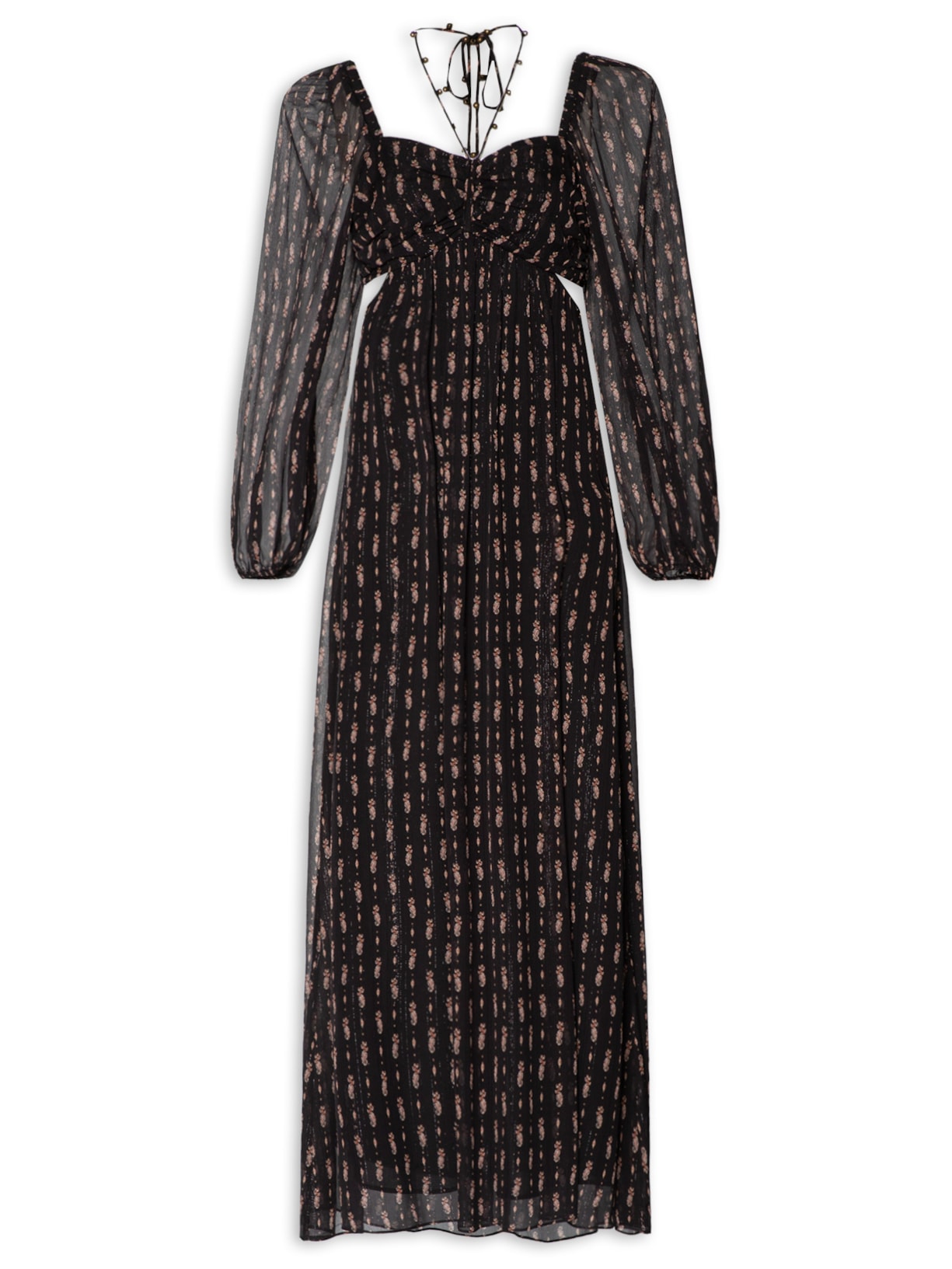 Vestido Longo GGT Pichola - Preto