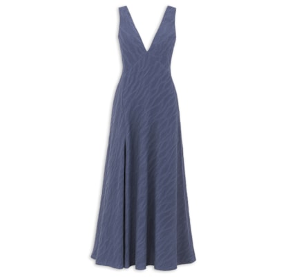 Vestido Longo Ginny - Azul