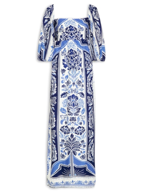 Vestido Longo Heloísa - Azul